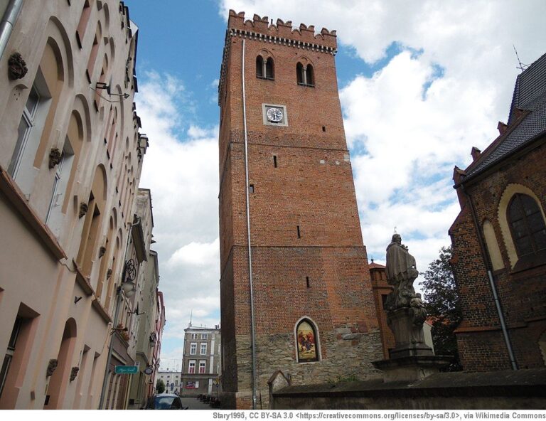 Der Schiefe Turm in Zabkowice Śląskie