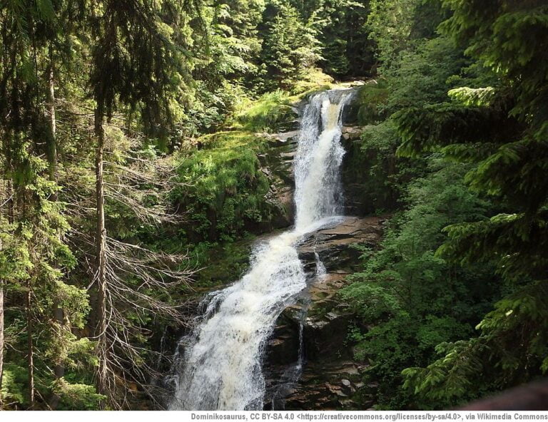 Kamieńczyk-Wasserfall