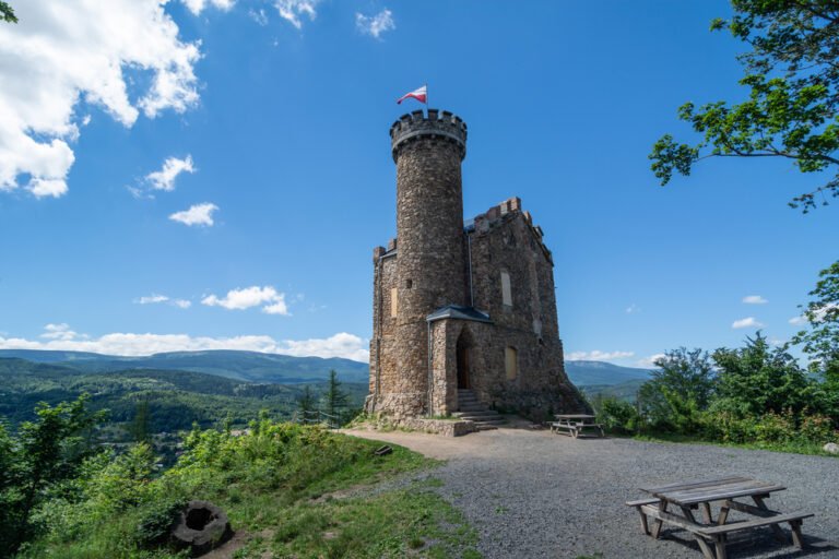 Ruinen der Burg Marczyce