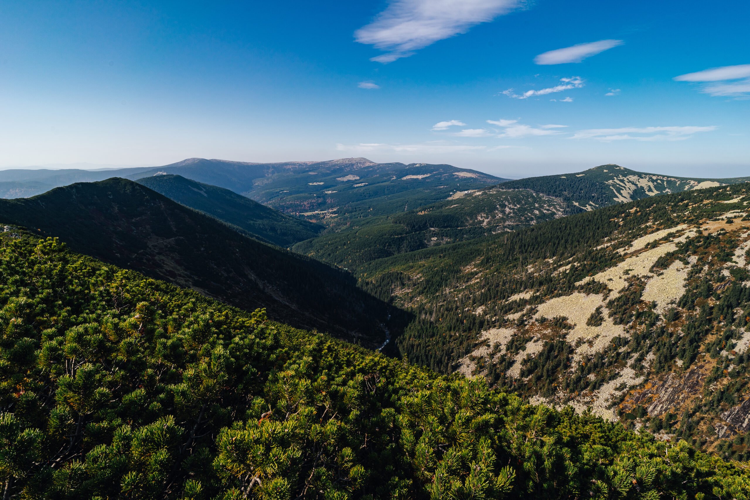 Panorama des Riesengebirges