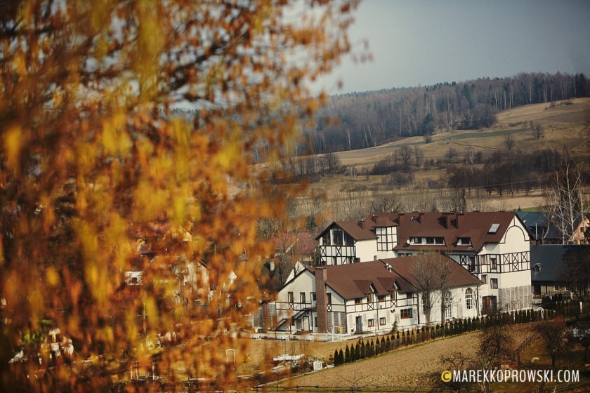 Dwór Korona Karkonoszy, late autumn