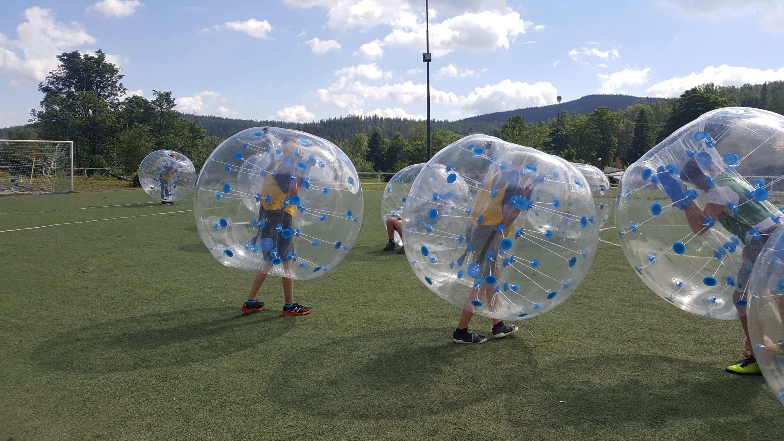 Bubble football - integration events