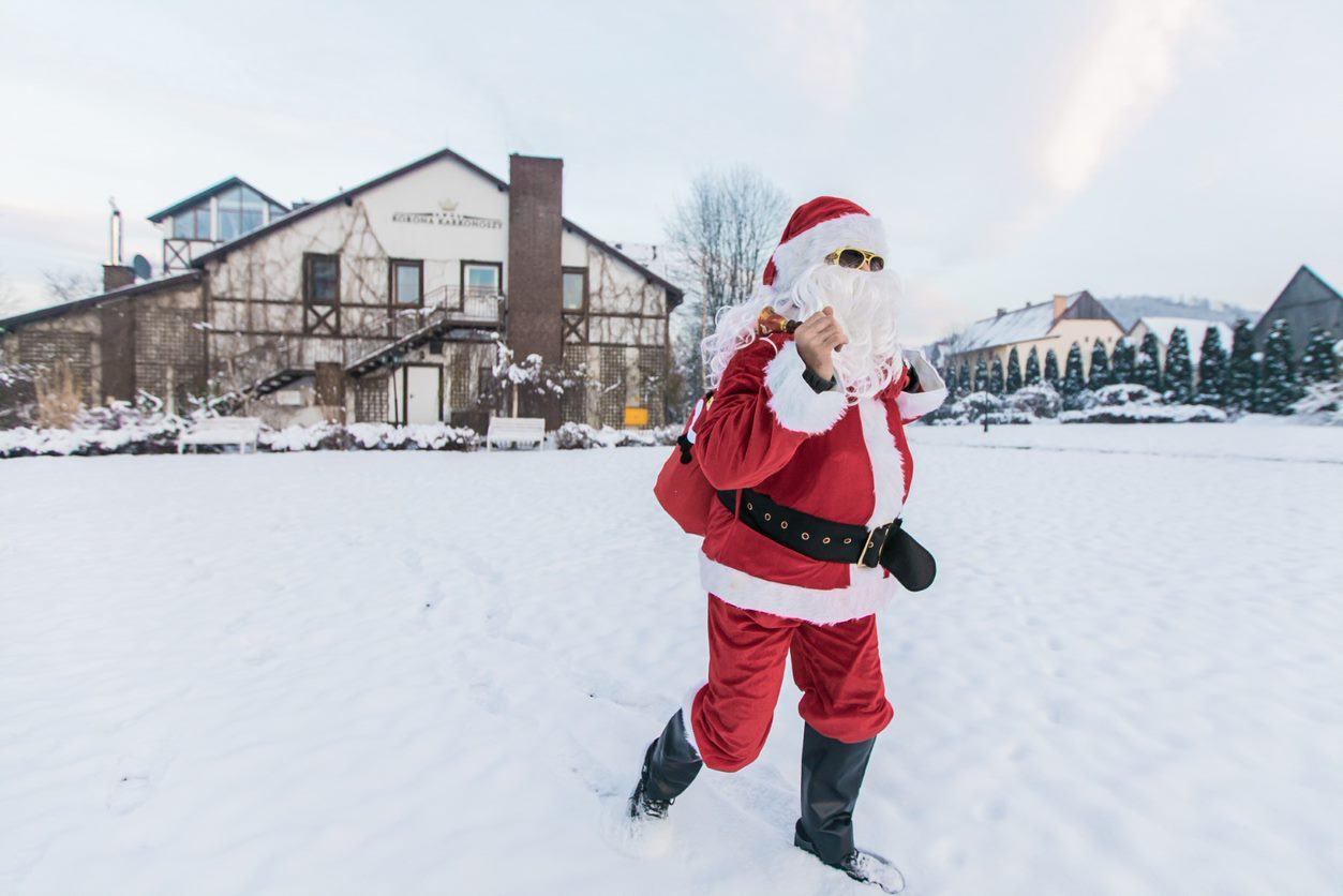 Weihnachtsfeier für Firmen - Weihnachtsmann