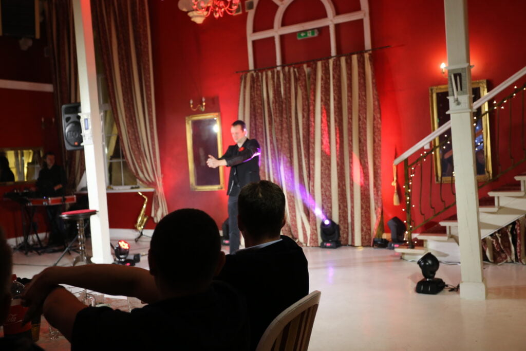 Attractions for corporate events, magic show