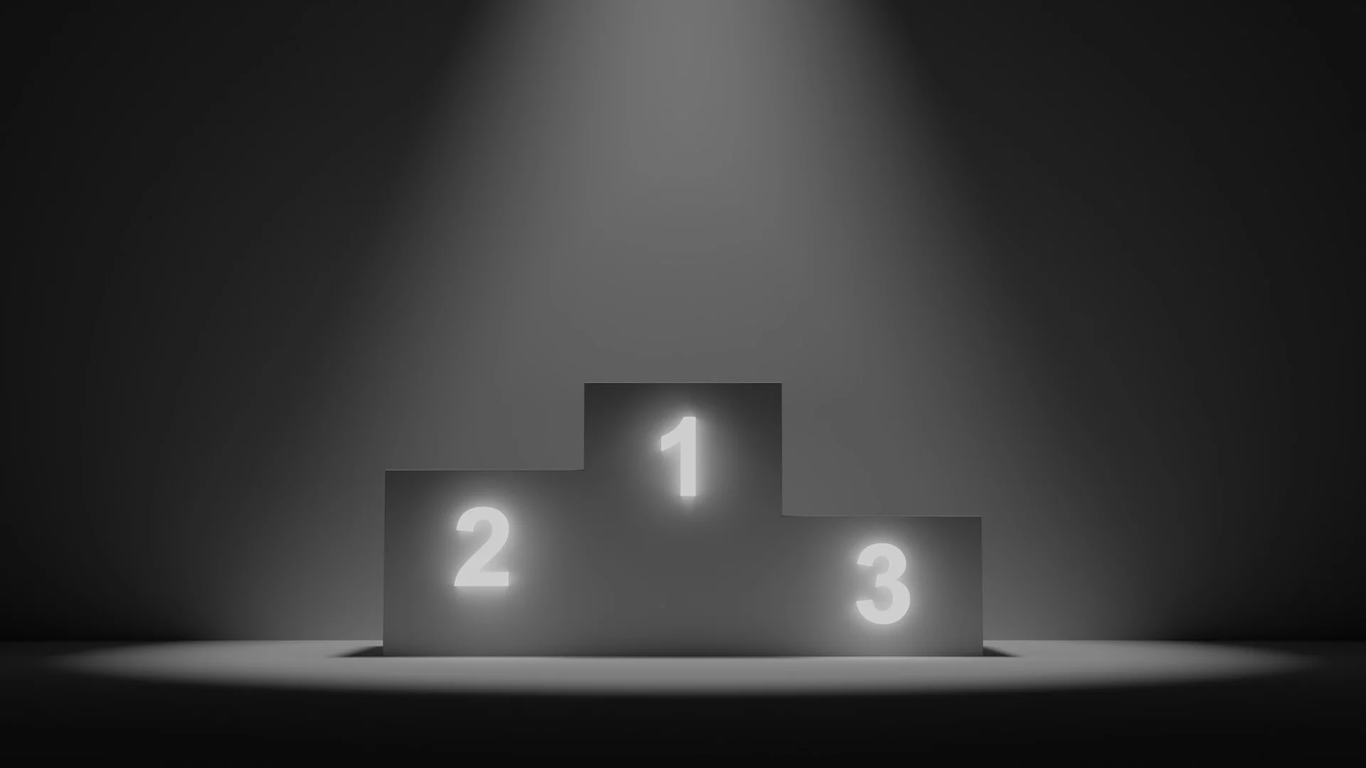 Podium - waiting for the winners