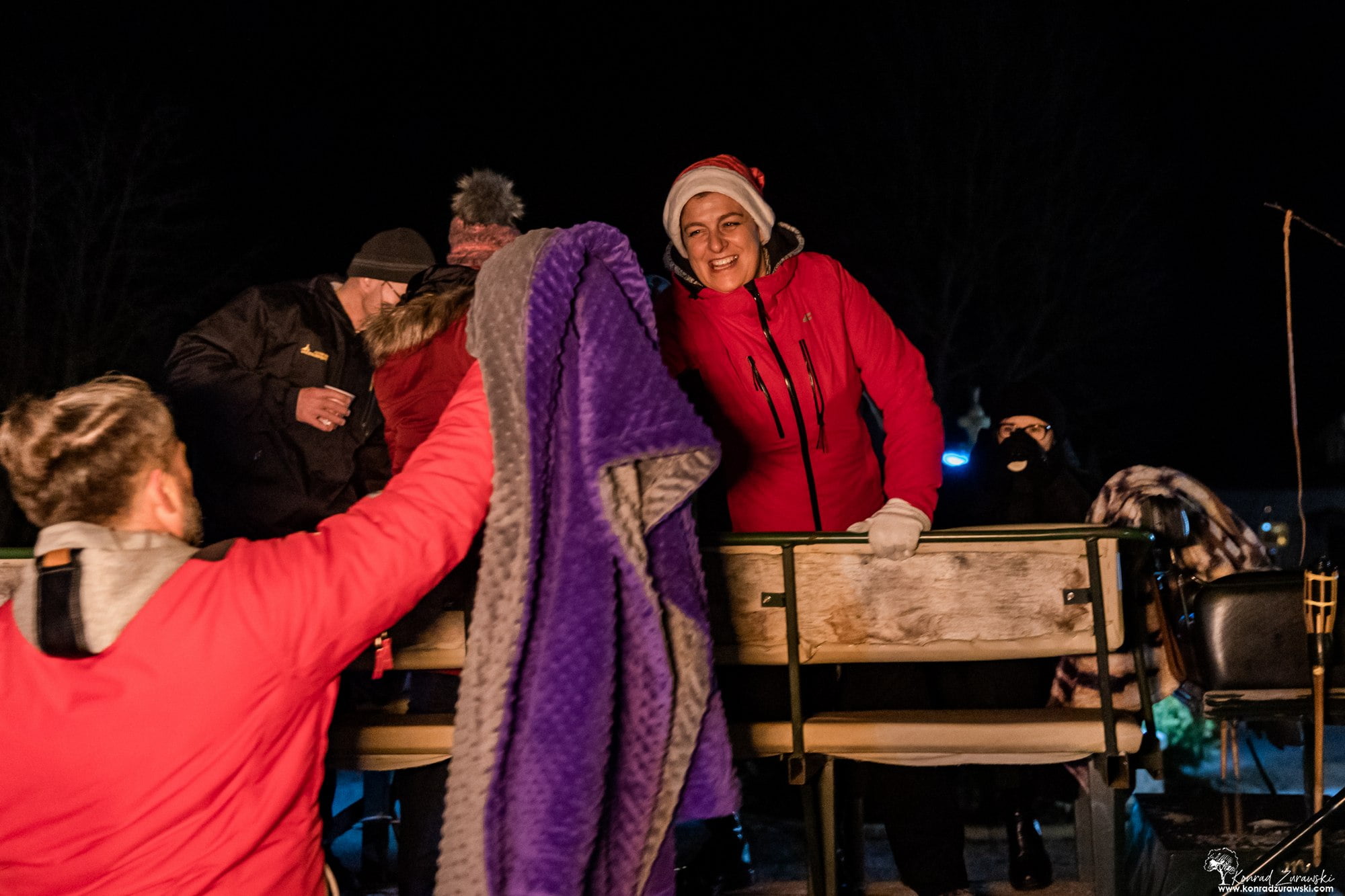 Sleigh ride in Sosnówka near Karpacz