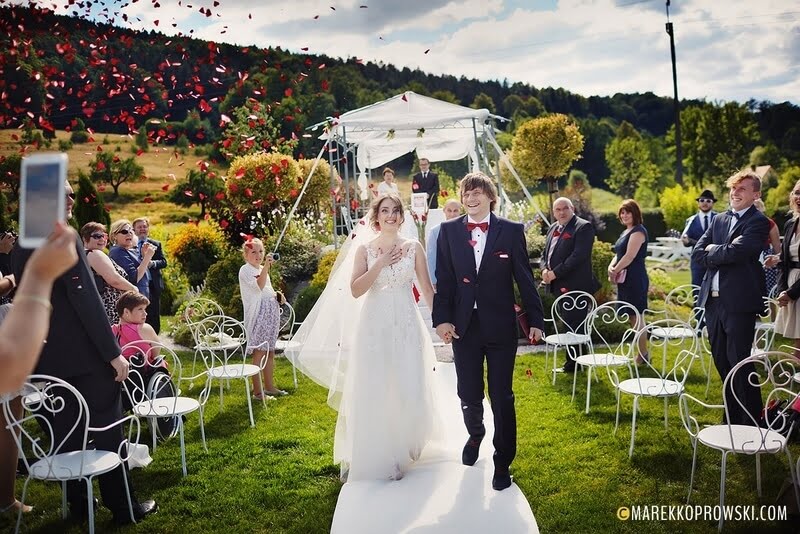 Hochzeit im Garten