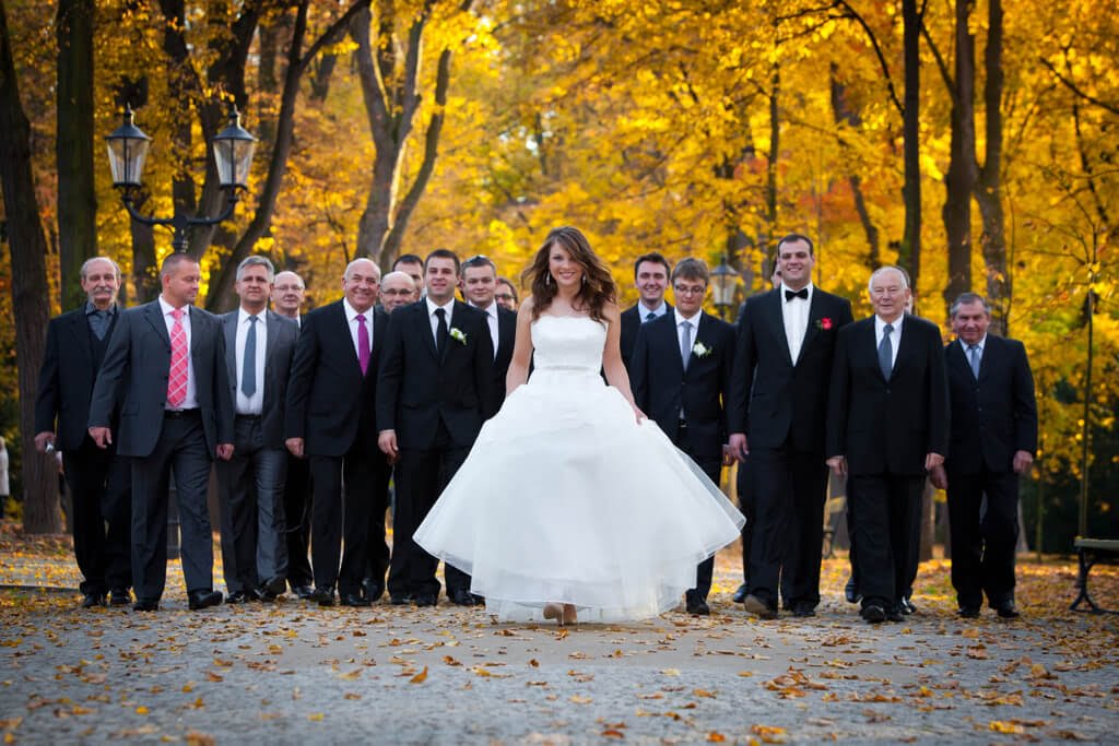 Hochzeit im Herbst