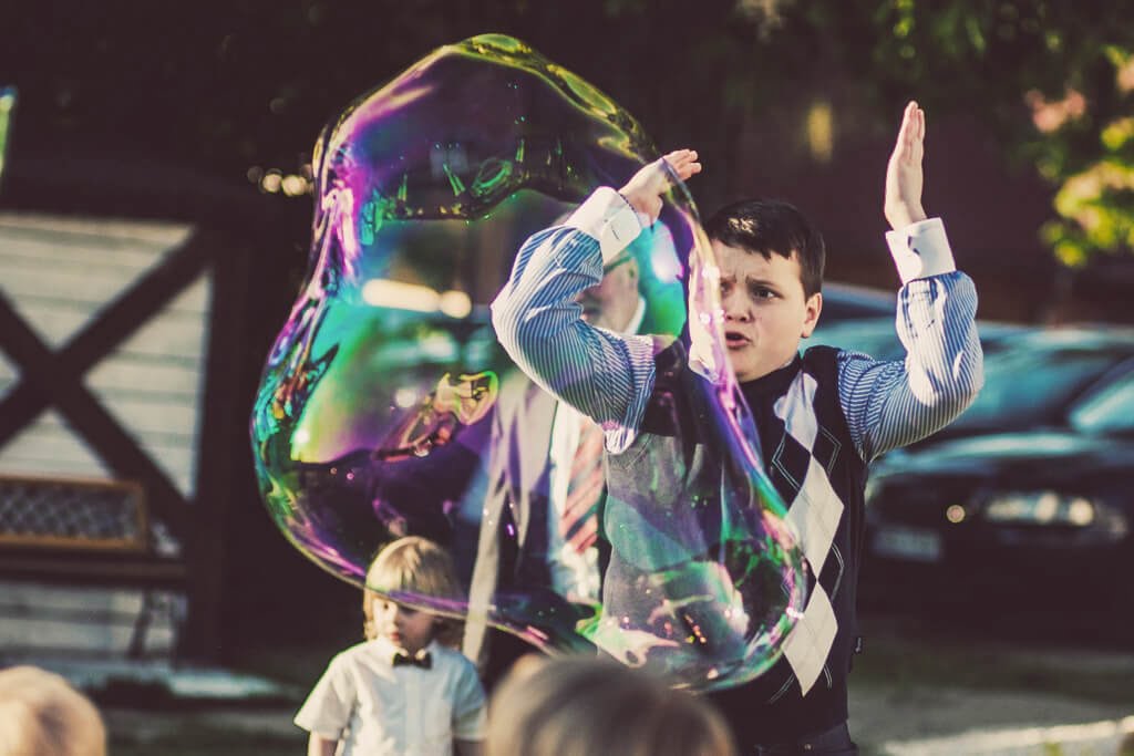 Attraktionen für Kinder bei der Hochzeit