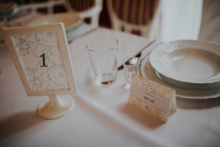 Why is wedding table numbering so important? Wedding blog