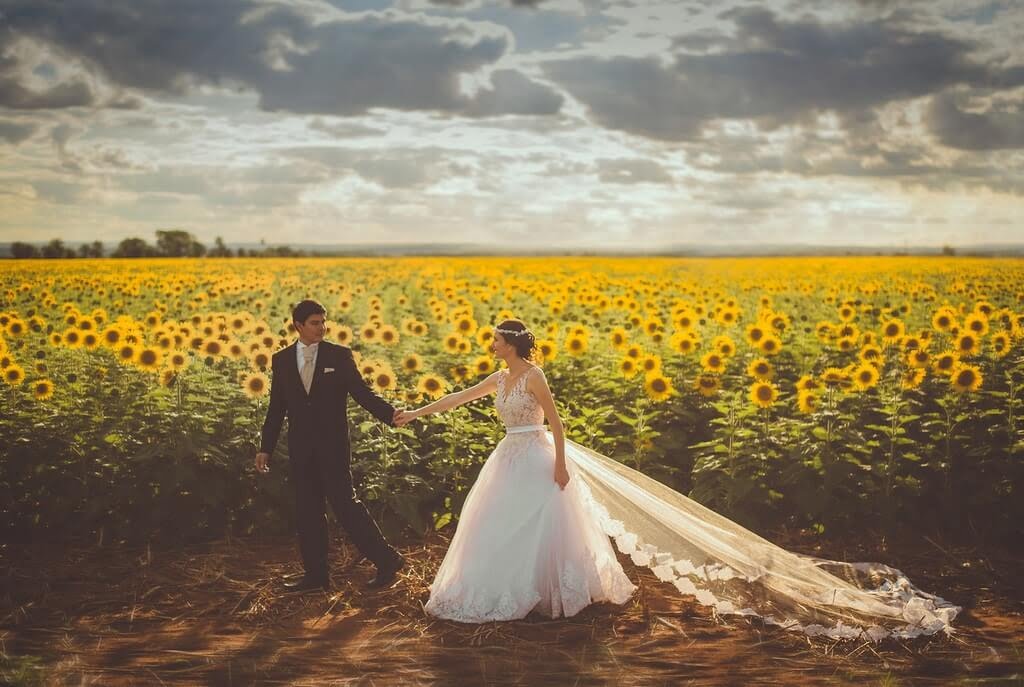 Hochzeit im Sommer