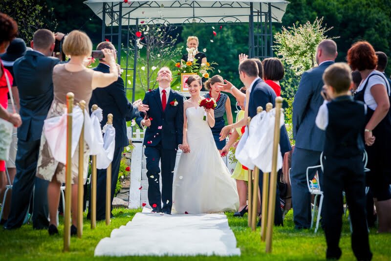 Hochzeit im Garten