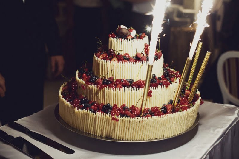 tort na wesele
