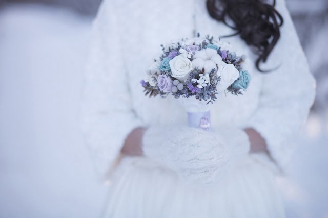 wedding in winter