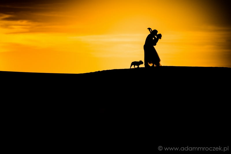 Sonnenuntergang Riesengebirge