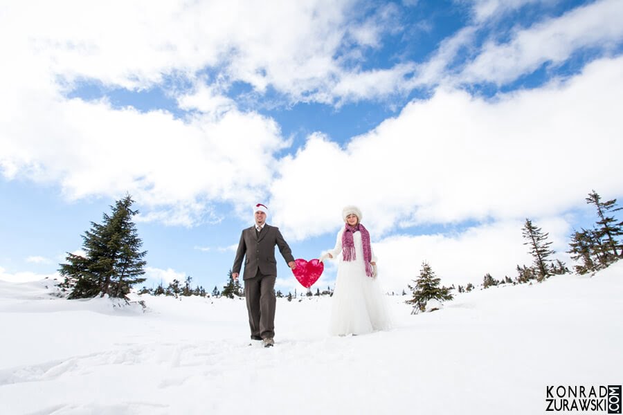 winter wedding carnival