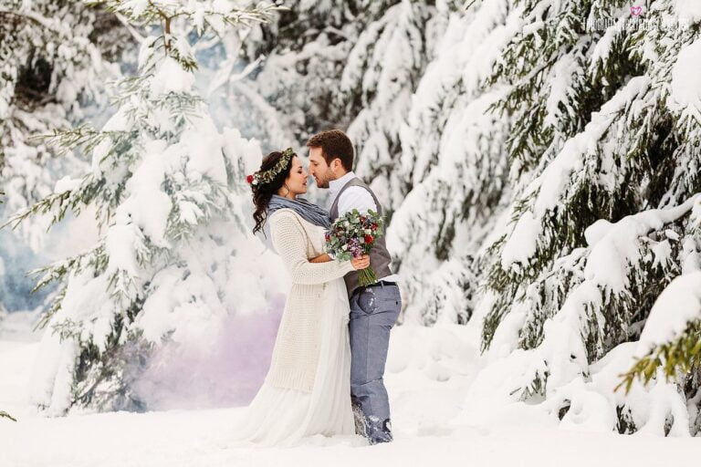 Ideen für eine zauberhafte Hochzeit im Januar