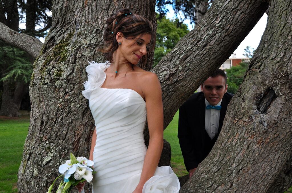 wedding session: newlyweds