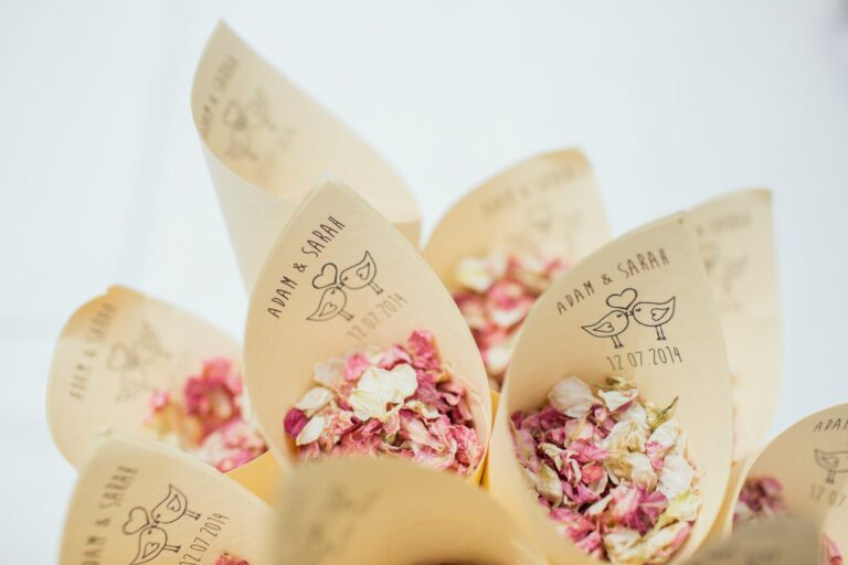 Gifts for wedding guests: an overview of the proposals