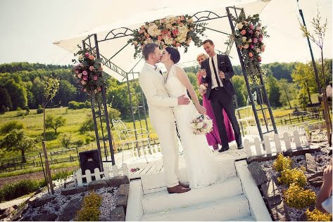 Hochzeit im Garten, Hochzeit in den Bergen, Dwór Korona Karkonoszy Sosnówka bei Karpacz