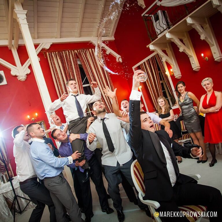 Spaß bei der Hochzeit, oczepiny, Dwór Korona Karkonoszy Sosnówka bei Karpacz