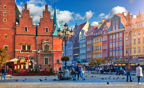 Market Square in Wrocław