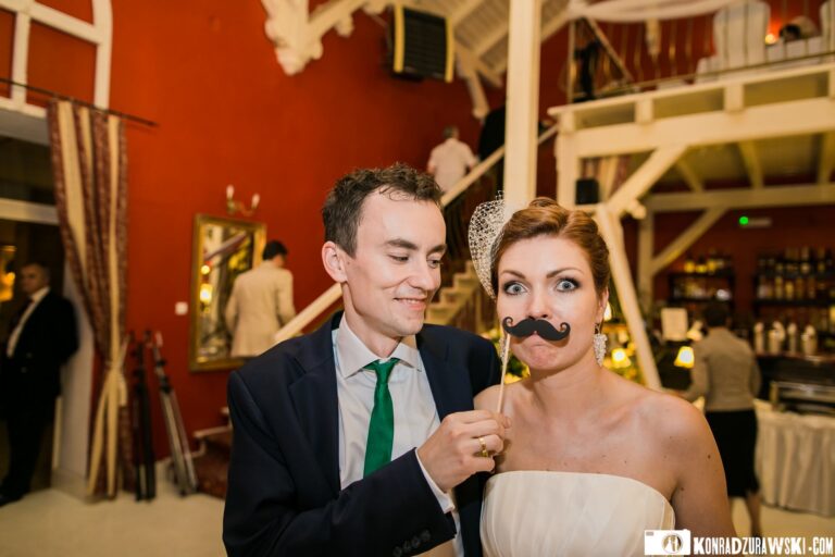 Spaß bei der Hochzeit, lustige Fotos der Braut, Fotoautomat, Dwór Korona Karkonoszy Sosnówka bei Karpacz