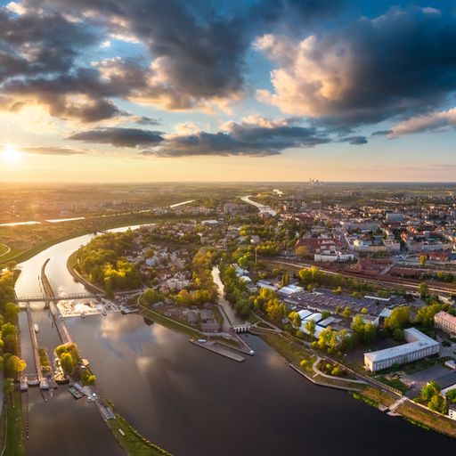 Opole from above