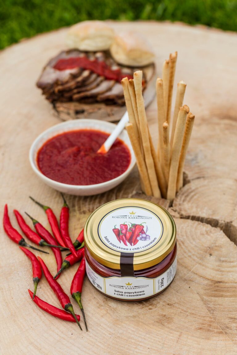 Pfeffersalsa mit Chili und Knoblauch