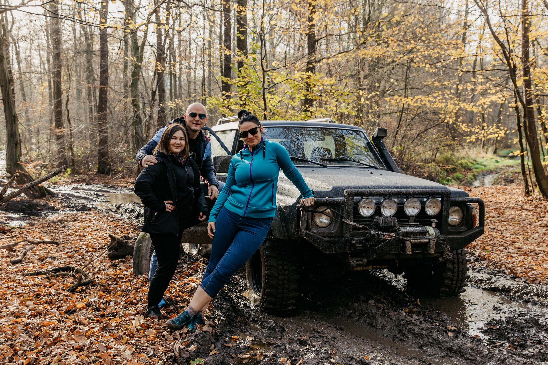 zabawa off roadowa okolice Sosnówki koło Karpacza