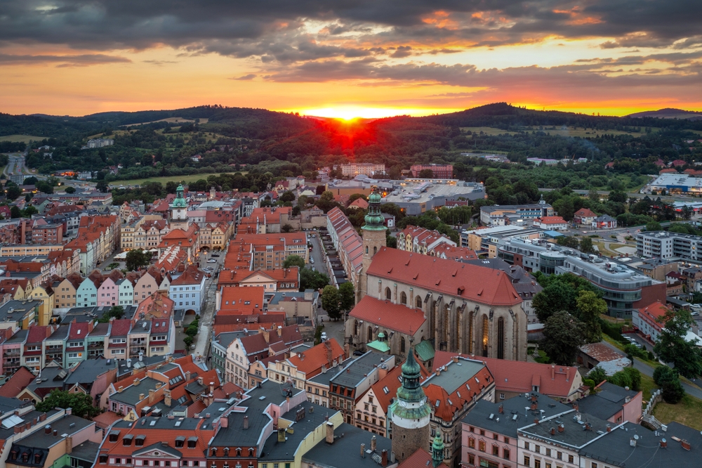 Panorama von Jelenia Góra