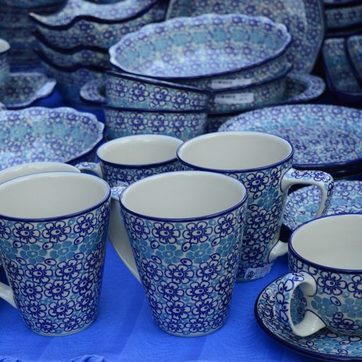 pottery from Bolesławiec